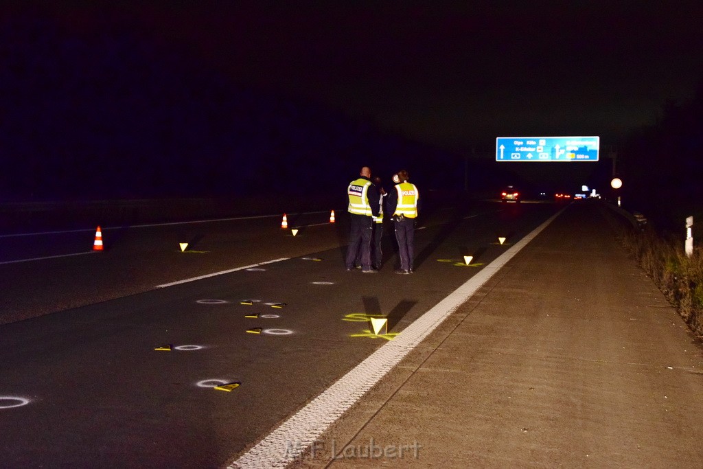 Schwerer VU A 4 Rich Olpe kurz vor AS Koeln Klettenberg P094.JPG - Miklos Laubert